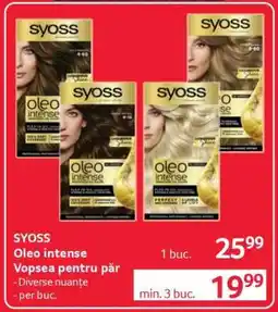 Selgros SYOSS OLEO INTENSE Vopsea pentru păr Ofertă