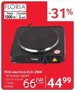Selgros Plită electrică ZLN-2806 Ofertă