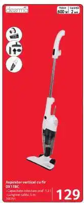 Selgros Aspirator vertical cu fir DX118C Ofertă