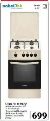 Selgros Aragaz NLT 5551B/G1 Ofertă