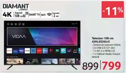 Selgros Televizor 108 cm 43HL5530U/C Ofertă