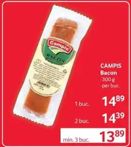 Selgros CAMPIS Bacon Ofertă