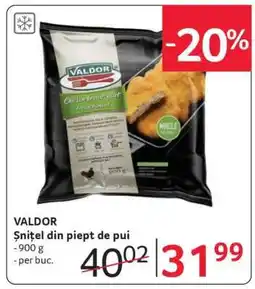 Selgros VALDOR Şniţel din piept de pui Ofertă