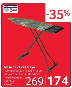 Selgros Masă de călcat Freya Ofertă
