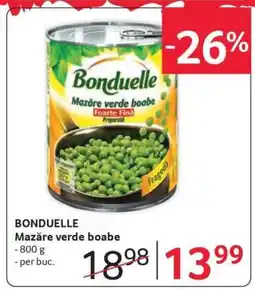 Selgros BONDUELLE Ofertă
