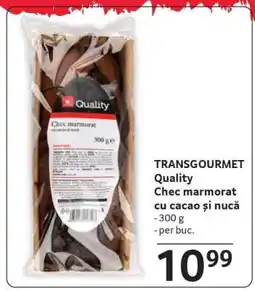 Selgros TRANSGOURMET Quality Chec marmorat cu cacao și nucă Ofertă