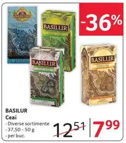 Selgros BASILUR Ceai Ofertă