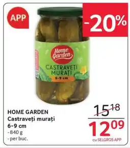 Selgros HOME GARDEN Castraveți murați 6-9 cm Ofertă