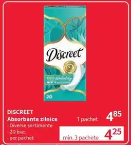 Selgros DISCREET Absorbante zilnice Ofertă