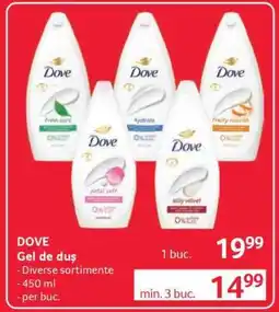 Selgros DOVE Gel de duș Ofertă