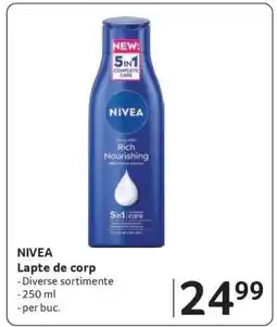 Selgros NIVEA Lapte de corp Ofertă