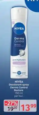 Selgros NIVEA Deodorant spray Derma Control Restore Ofertă