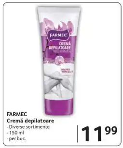 Selgros FARMEC Cremă depilatoare Ofertă