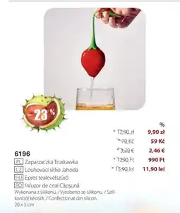 BetterStyle Infuzor de ceai Căpşunǎ Ofertă