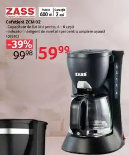 Selgros Cafetieră ZCM 02 Ofertă
