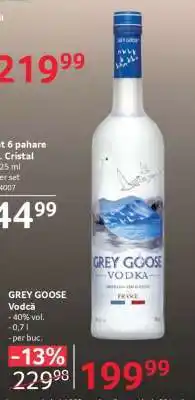 Selgros GREY GOOSE Vodcă Ofertă
