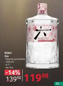 Selgros ROKU Gin Ofertă