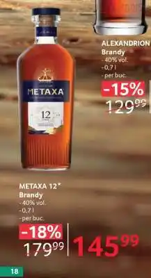 Selgros METAXA 12* Brandy Ofertă