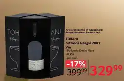 Selgros TOHANI Fetească Neagră 2001 Vin Ofertă