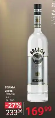 Selgros BELUGA Vodcă Ofertă