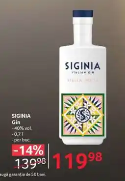 Selgros SIGNIA Gin Ofertă