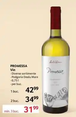 Selgros PROMESSA Vin Ofertă