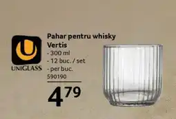 Selgros Pahar pentru whisky Vertis Ofertă