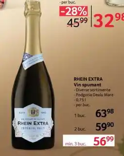 Selgros RHEIN EXTRA Vin spumant Ofertă