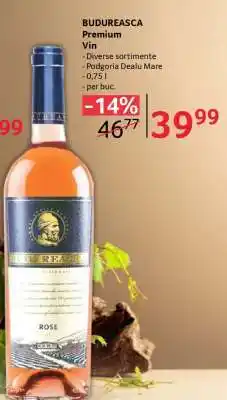 Selgros BUDUREASCA Premium Vin Ofertă
