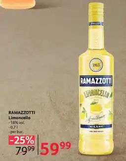 Selgros RAMAZZOTTI Limoncello Ofertă