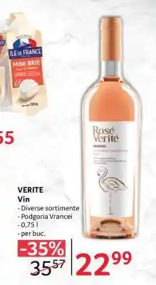 Selgros VERITE Vin Ofertă