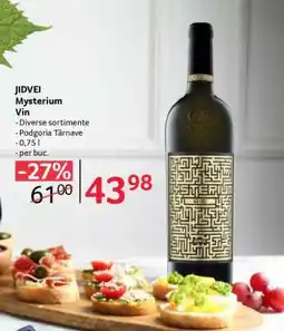 Selgros JIDVEI Mysterium Vin Ofertă