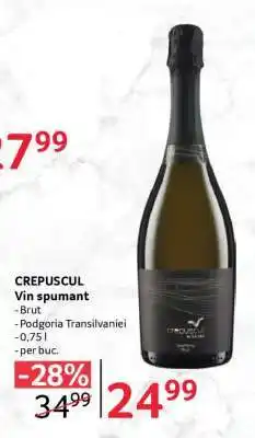 Selgros CREPUSCUL Vin spumant Ofertă