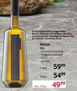 Selgros PAGAIA Vin Ofertă