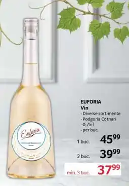 Selgros EUFORIA Vin Ofertă