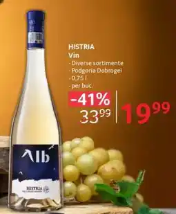 Selgros HISTRIA Vin Ofertă