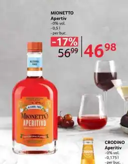 Selgros MIONETTO Aperitiv Ofertă