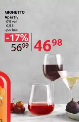 Selgros MIONETTO Apertiv Ofertă