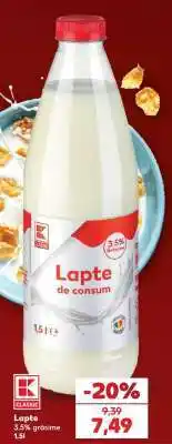 Kaufland Lapte de consum Ofertă