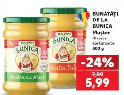 Kaufland BUNĂTĂȚI DE LA BUNICA Muștar Ofertă