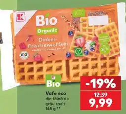 Kaufland Vafe eco din făină de grâu spelt Ofertă