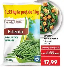Kaufland EDENIA Fasole verde întreagă Ofertă