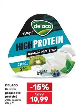 Kaufland DELACO Brânză proaspătă proteică Ofertă