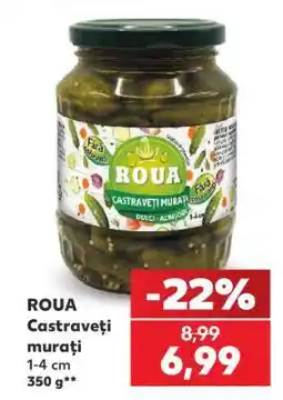 Kaufland ROUA Castraveți murați Ofertă
