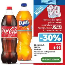 Kaufland COCA COLA / FANTA Ofertă