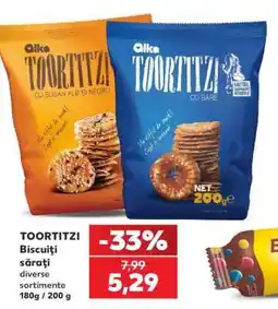 Kaufland TOORTITZI Biscuiţi săraţi Ofertă