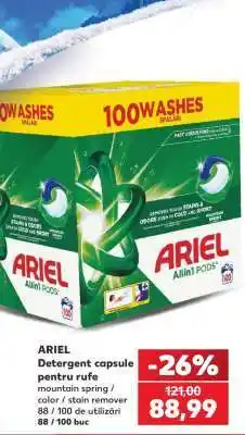 Kaufland ARIEL Detergent capsule pentru rufe Ofertă