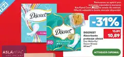 Kaufland DISCREET Absorbante protecție zilnică Ofertă