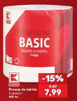 Kaufland Prosop de hârtie Ofertă