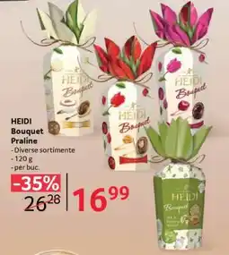 Selgros HEIDI BOUQUET PRALINE Ofertă